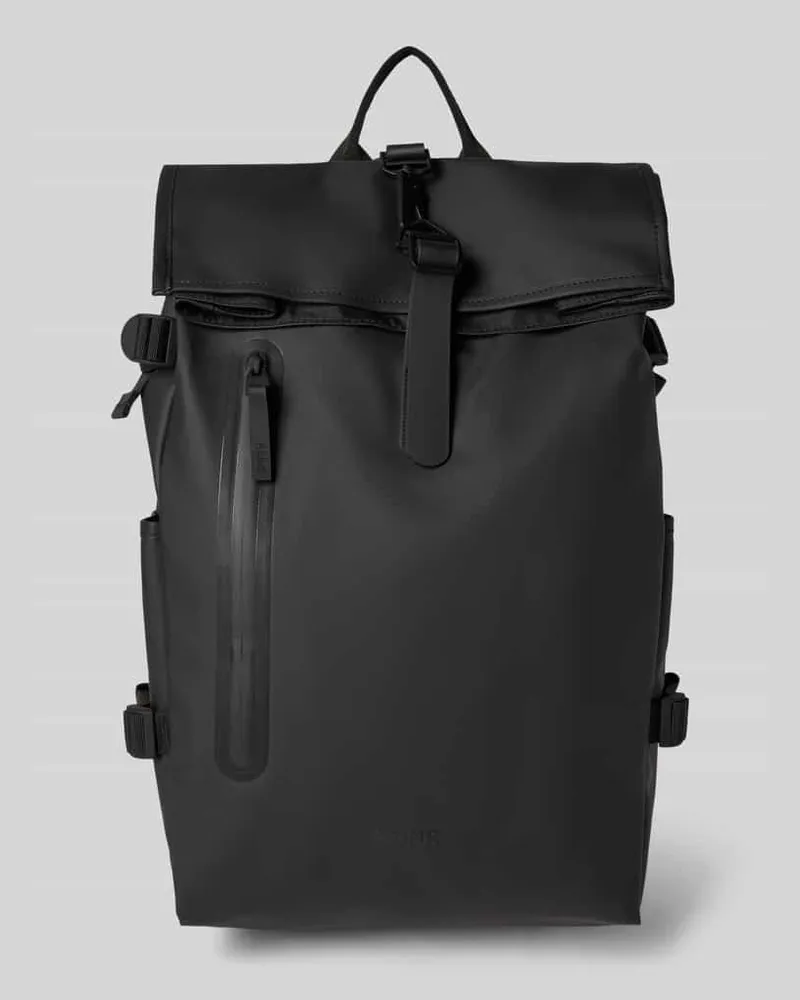 RAINS Rucksack mit Tragehenkel Black