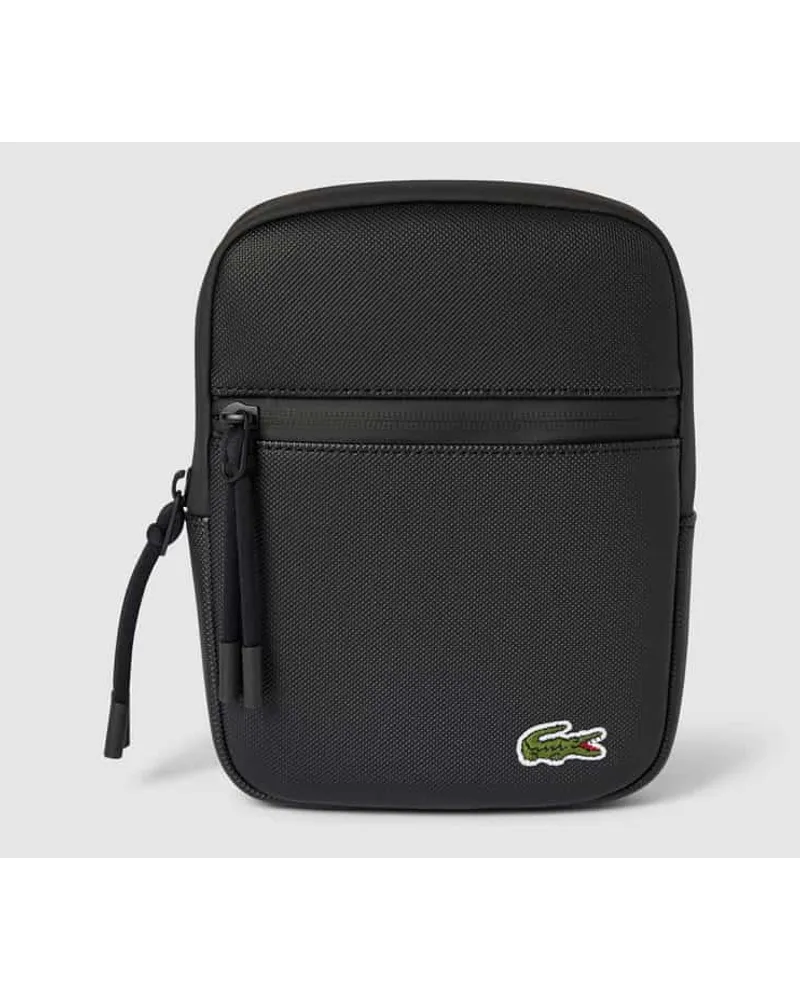 Lacoste Bauchtasche mit Label-Stitching Black