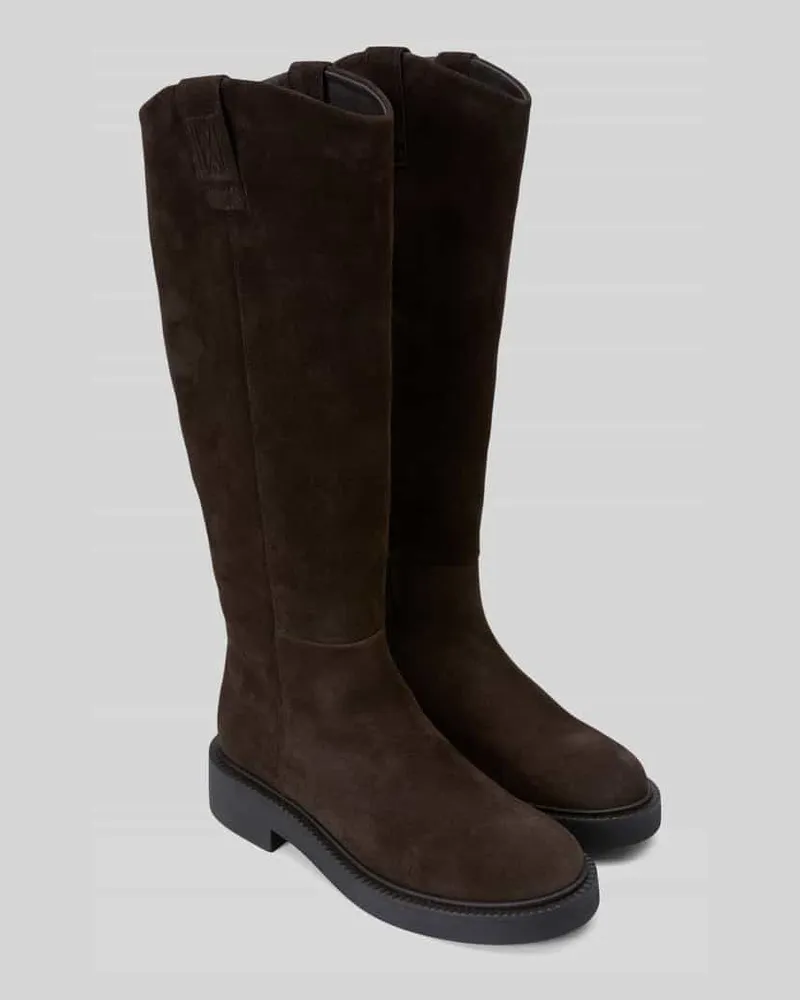 Marc O'Polo Stiefel aus echtem Rindsleder Modell 'Perla Dunkelbraun