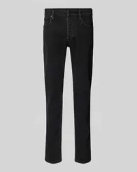 Emporio Armani Slim Fit Jeans im 5-Pocket-Design Anthrazit