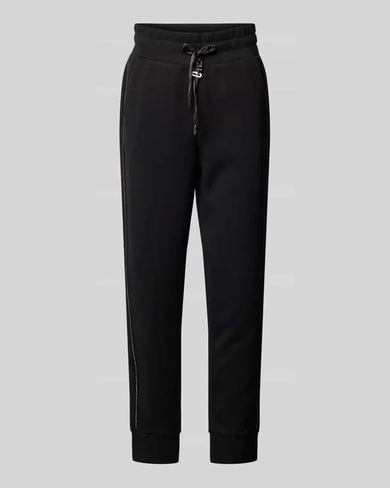 Guess Loose Fit Sweatpants mit Tunnelzug Black