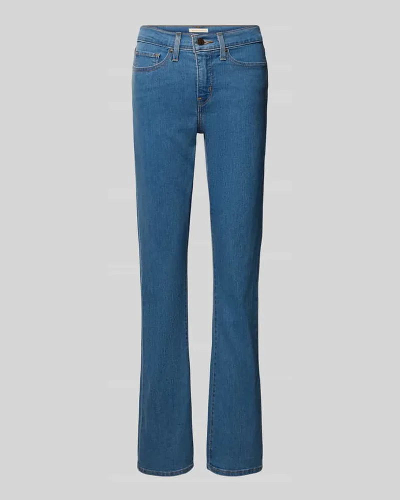 Levi's Bootcut Jeans aus Baumwoll-Mix Modell '315 Blau