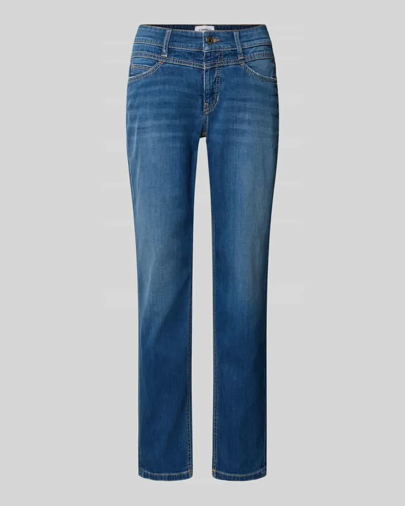 Cambio Jeans mit 5-Pocket-Design Blau