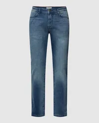 McNeal Jeans mit Label-Patch Royal