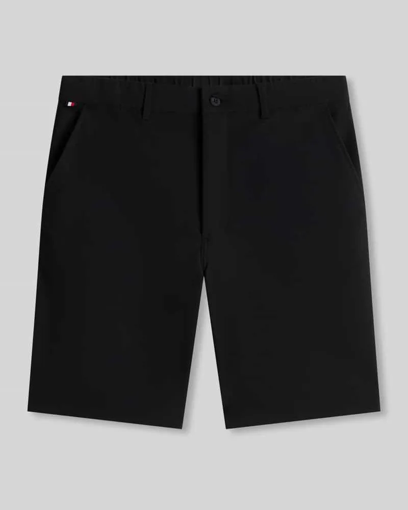 Tommy Hilfiger Regular Fit Chinoshorts mit Label Stitching Black