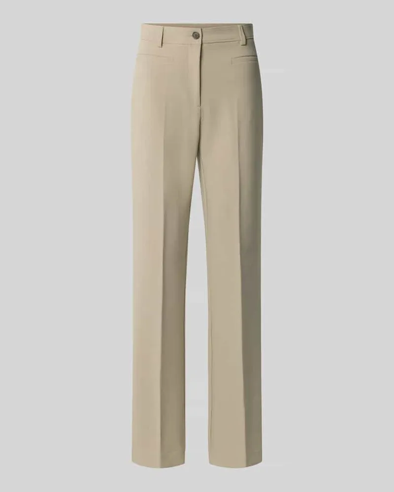 HUGO BOSS Gerade Hose mit Gürtelschlaufen Modell 'C_Tana Schilf