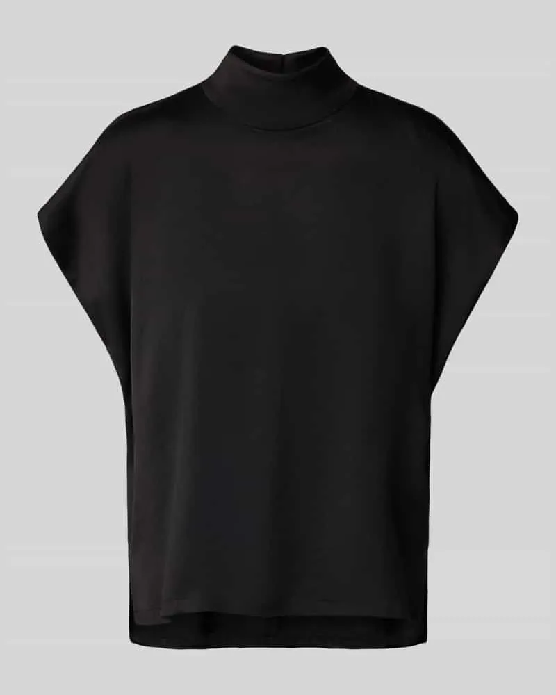 Drykorn Blusenshirt mit Stehkragen Modell 'ALARIA Black