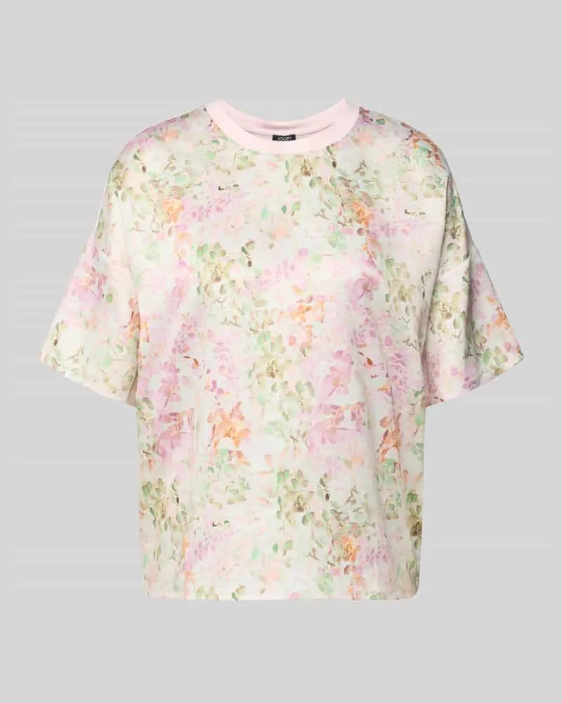 JOOP! T-Shirt aus Viskose-Elasthan-Mix Modell 'Tracy Hellrosa