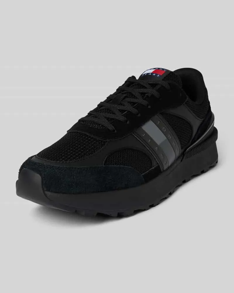 Tommy Hilfiger Low Top Sneaker mit rutschhemmender Sohle Black