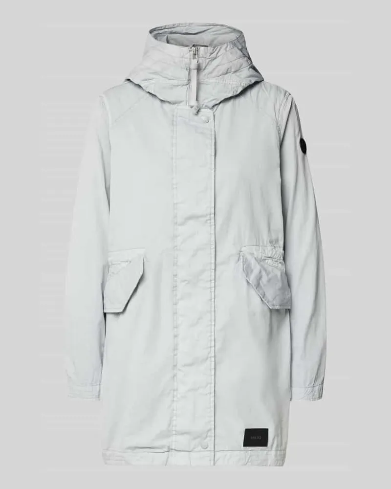 khujo Parka mit Pattentaschen Modell 'NIKA Hellgrau