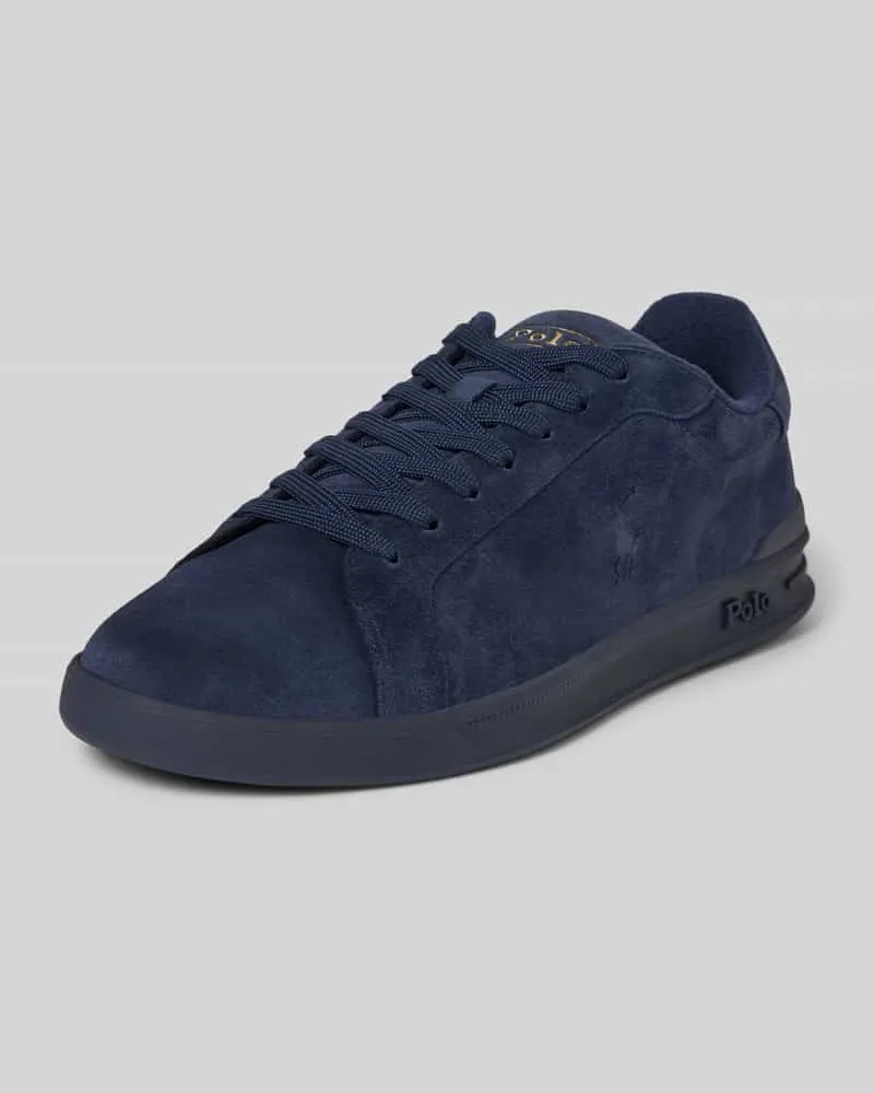 Ralph Lauren Sneaker aus echtem Leder Modell 'HERITAGE COURT Dunkelblau
