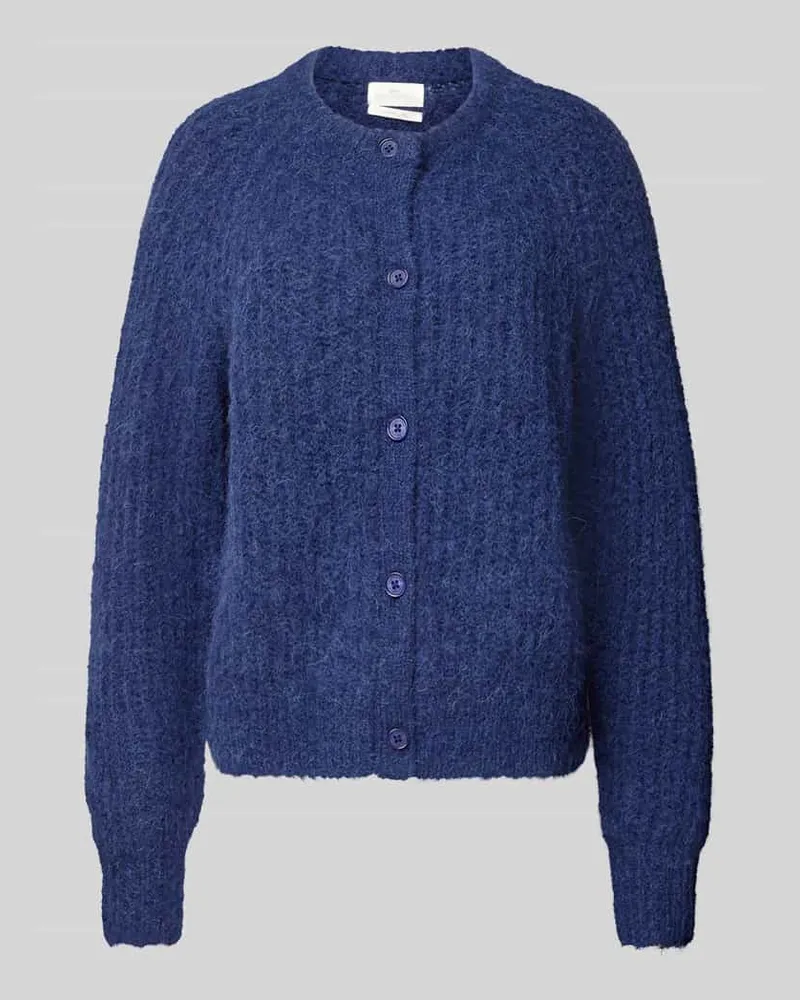 Fynch-Hatton Strickjacke mit Knopfleiste Marine