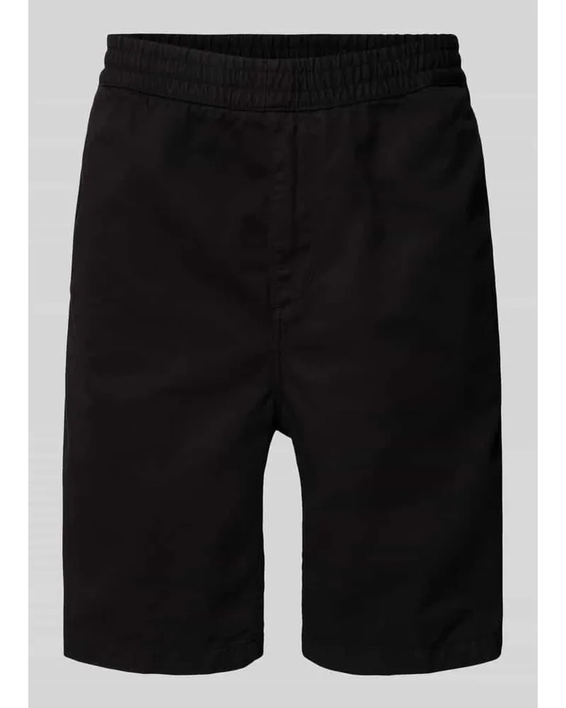 Carhartt WIP Shorts mit elastischem Bund Modell 'FLINT Black
