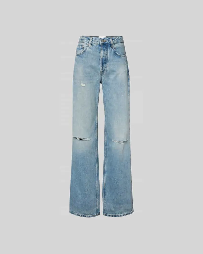 Anine Bing Jeans mit 5-Pocket-Design Jeansblau