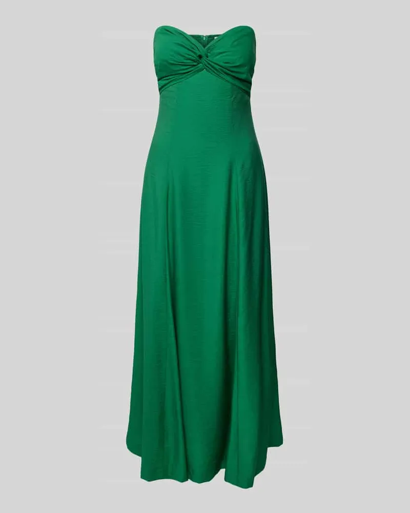 Essentiel Maxikleid mit Knotendetail Modell 'Heorgia Gruen