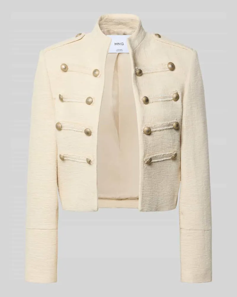 Mango Blazer mit Zierknöpfen Modell 'CHARLIE Offwhite