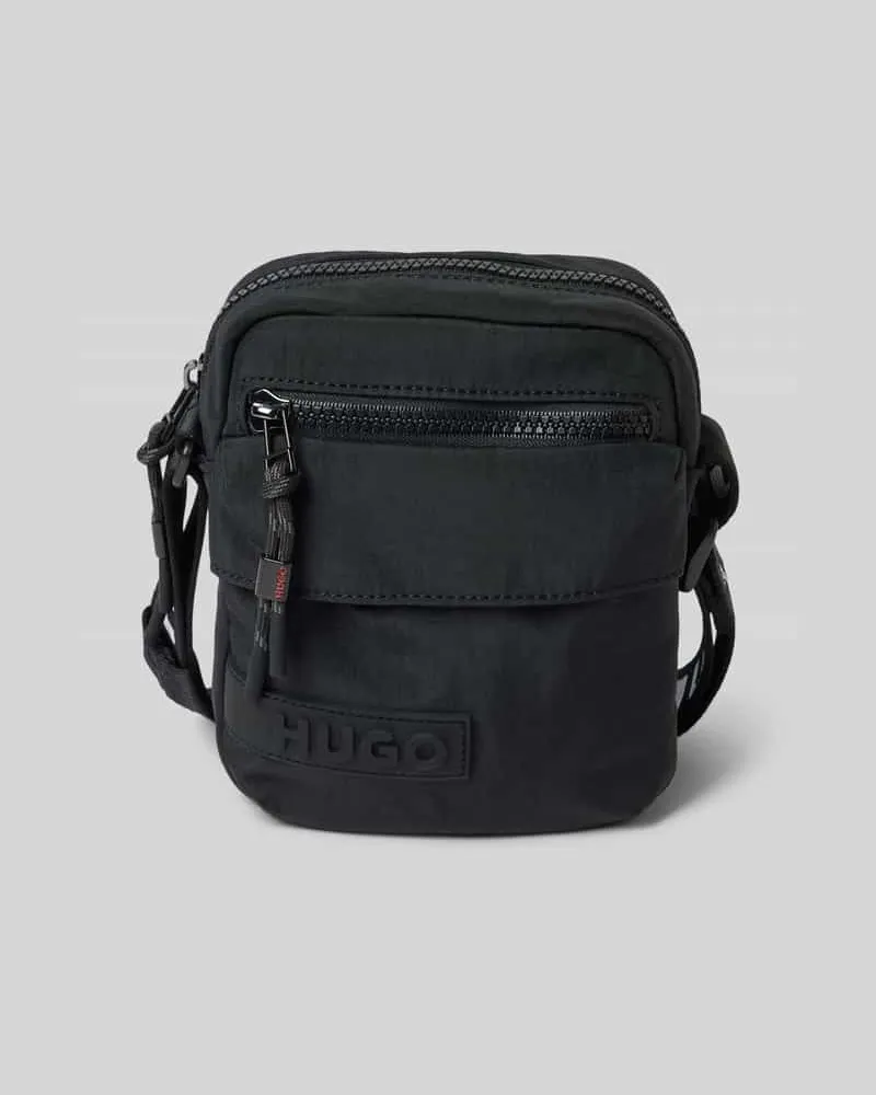 HUGO BOSS Umhängetasche mit Label-Badge Modell 'Colyns Black
