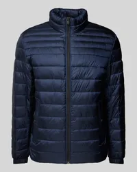 HUGO BOSS Steppjacke mit Stehkragen Modell 'Oden1 Marine