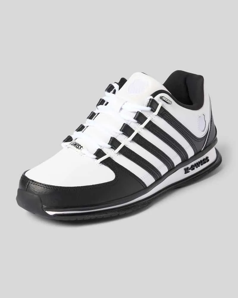 K-Swiss Sneaker aus Leder mit Label-Details Modell 'Rinzler Weiss