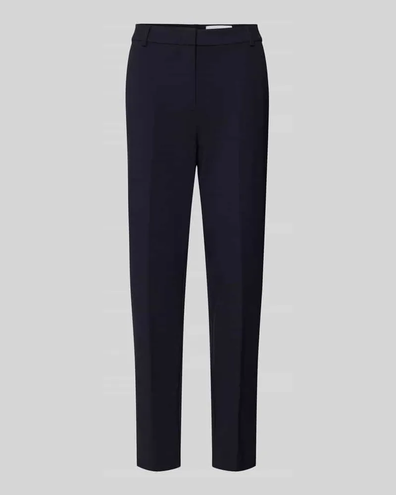 COMMA Stoffhose mit Gesäßtasche Dunkelblau