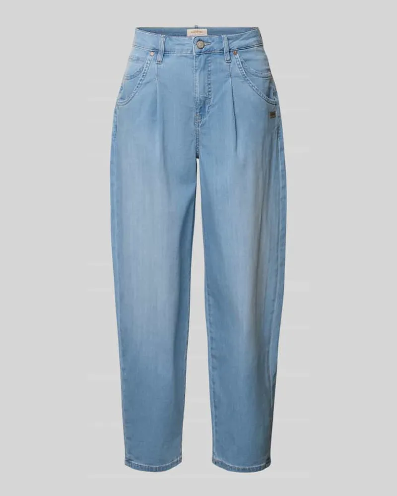 Gang Barrel Fit Jeans mit Label-Detail Modell 'Carlotta Blau
