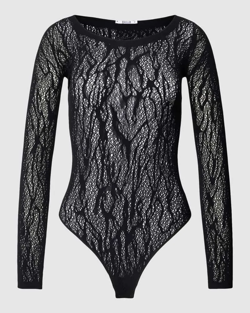 Wolford Body aus Spitze Modell 'SNAKE Black