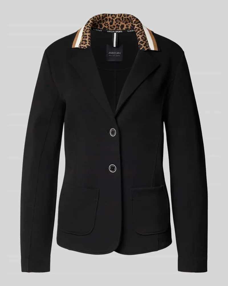 Marc Cain Blazer mit Reverskragen Black