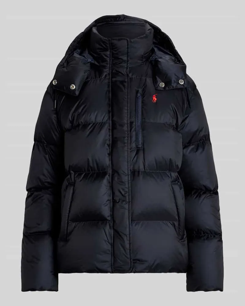Ralph Lauren Daunenjacke mit abnehmbarer Kapuze Marine