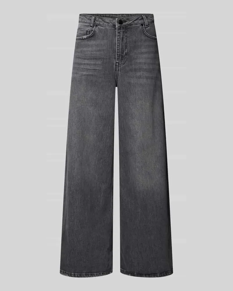 My Essential Wardrobe Jeans mit 5-Pocket-Design Modell 'Dicte Anthrazit
