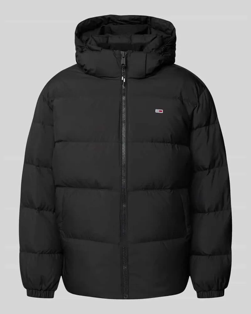 Tommy Hilfiger Regular Fit Daunenjacke mit Federanteil Black