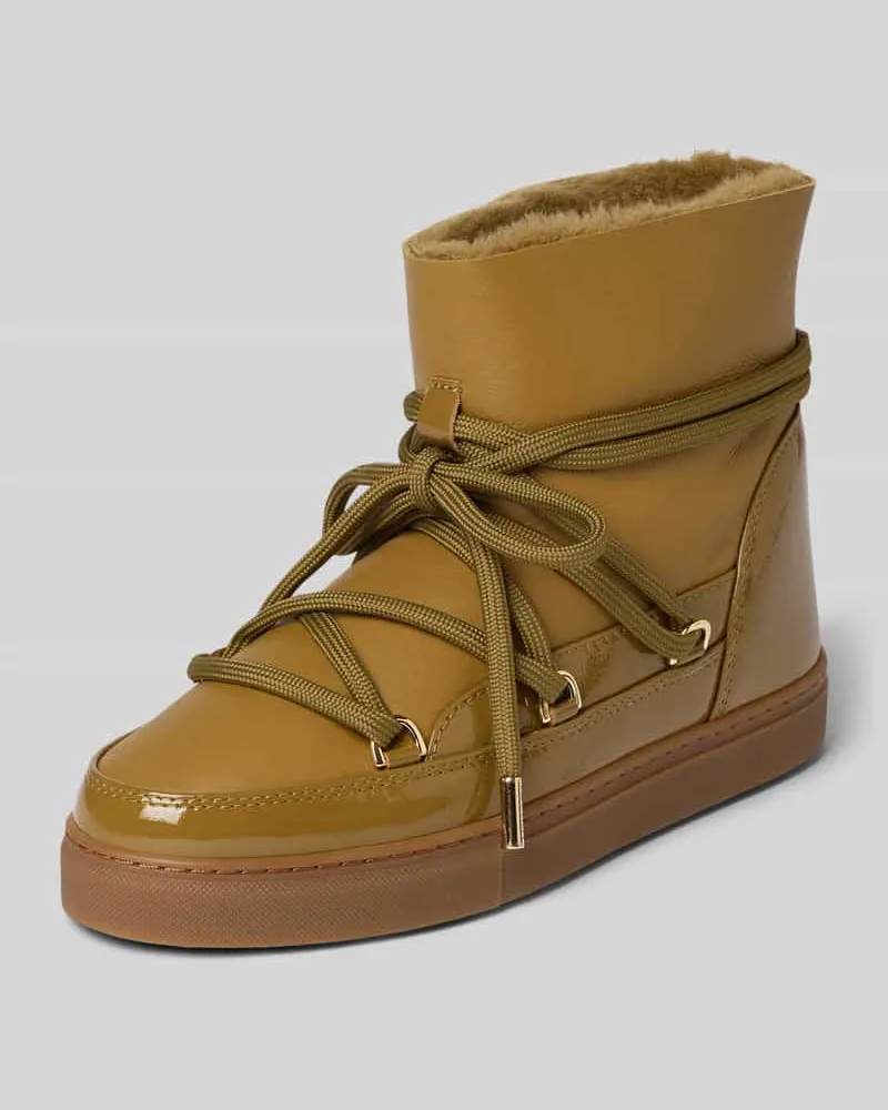 INUIKII Boots mit Logo-Detail Oliv