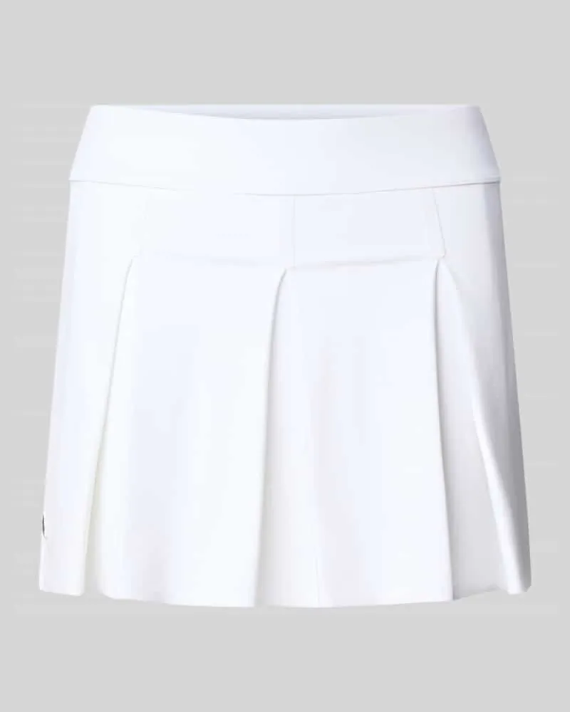 Lacoste Ausgestellter Sport-Rock mit integrierter Radlerhose Weiss