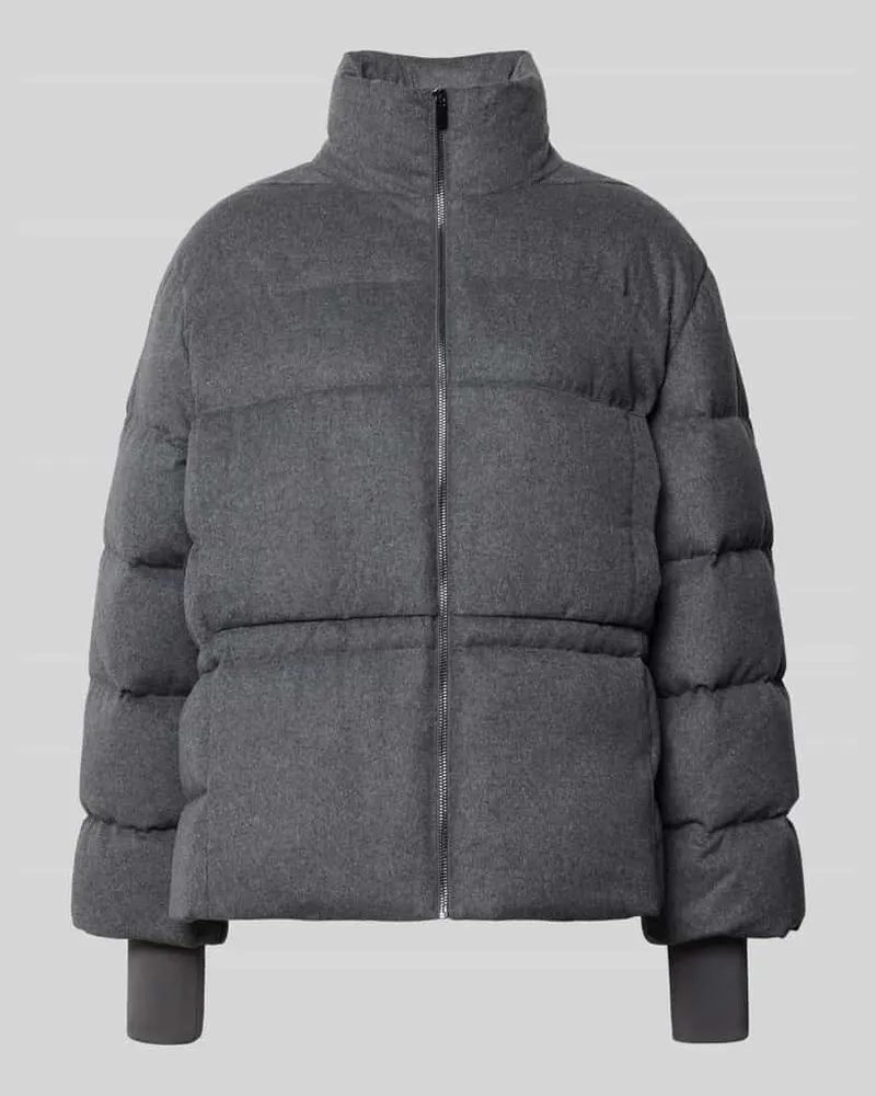 someday. Steppjacke mit Stehkragen Modell 'Vajomi cozy Hellgrau