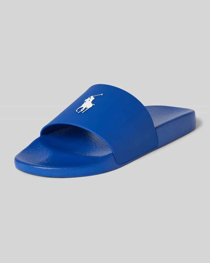 Ralph Lauren Slides mit Label-Prägung Royal