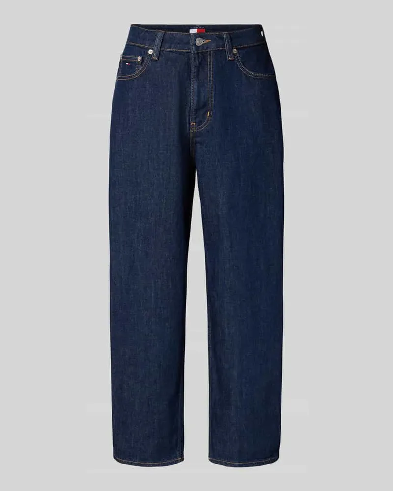 Tommy Hilfiger Baggy Jeans aus Baumwoll-Mix Modell 'JEANIE BALLOON Dunkelblau
