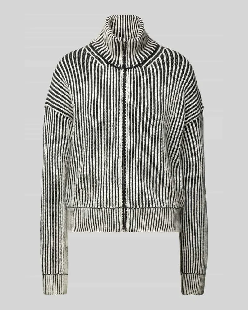 Armedangels Cardigan mit Reißverschlussleiste Modell 'MEDEAA VANISE Offwhite