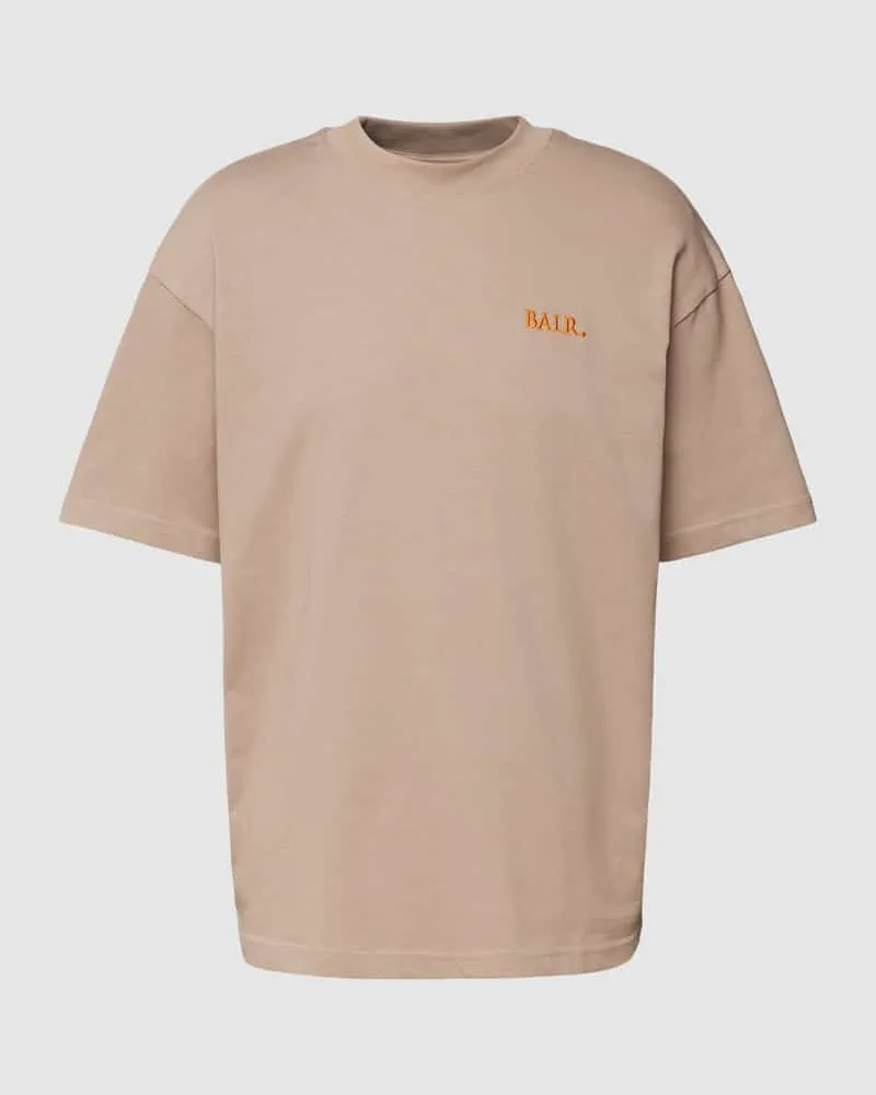 BALR. T-Shirt mit Label-Stitching Modell 'Game of the Gods Beige