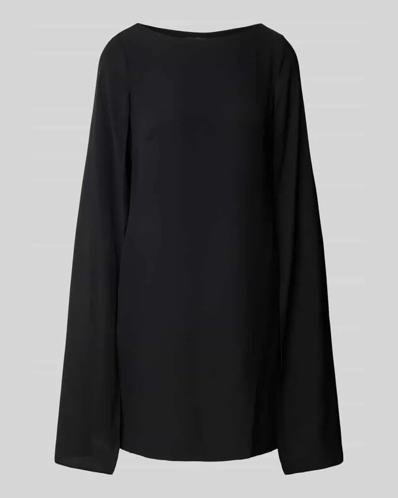Ralph Lauren Minikleid mit U-Boot-Ausschnitt Modell 'PETRA Black
