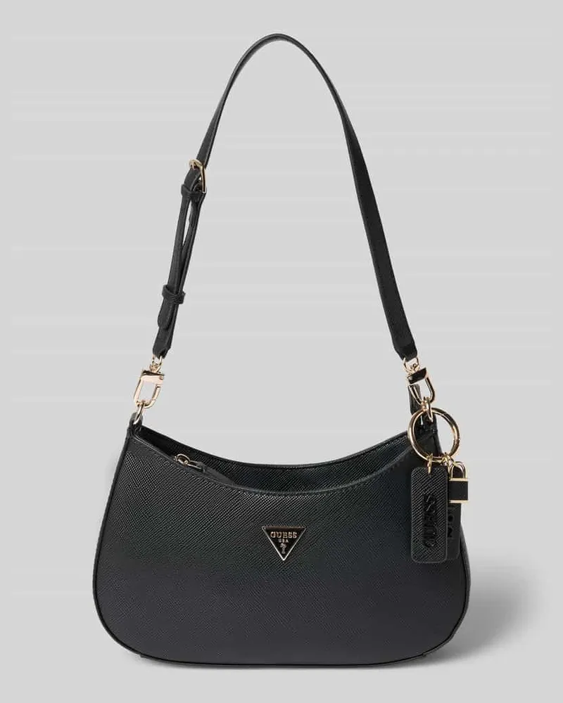 Guess Shoulder Bag in Leder-Optik Modell 'Noelle Black