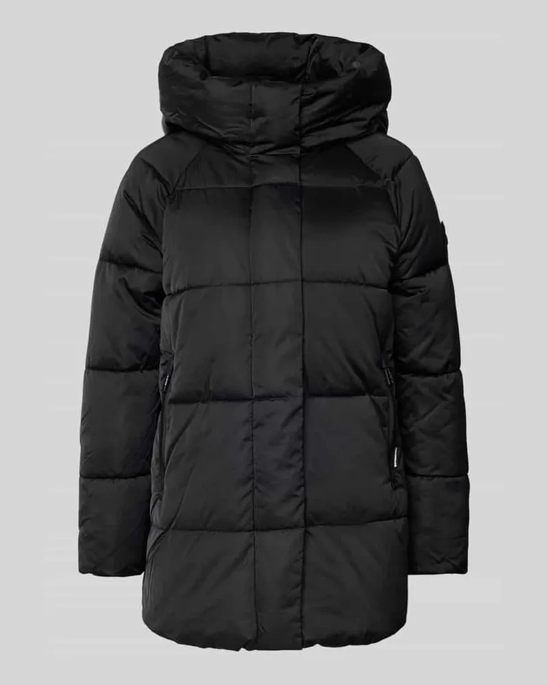 khujo Steppjacke mit Reißverschlusstaschen Modell Black