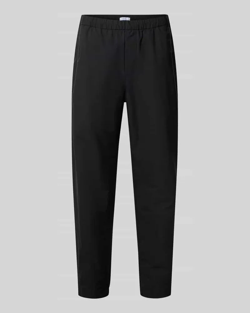 Calvin Klein Classic Fit Hose mit elastischem Bund Black