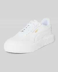 Puma Sneaker mit Plateau-Sohle Modell 'Cali Weiss