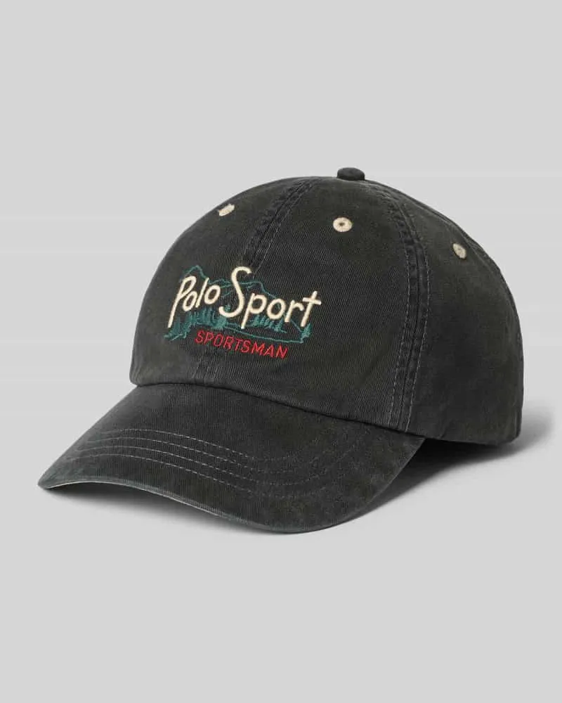 Ralph Lauren Cap aus reiner Baumwolle Black