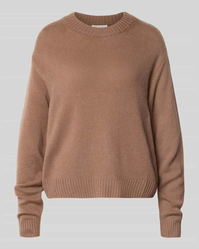 Christian Berg Kaschmirpullover mit gerippten Abschlüssen Hazel