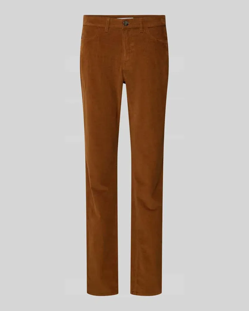 Brax Stoffhose mit Eingrifftaschen Modell 'MARY Cognac