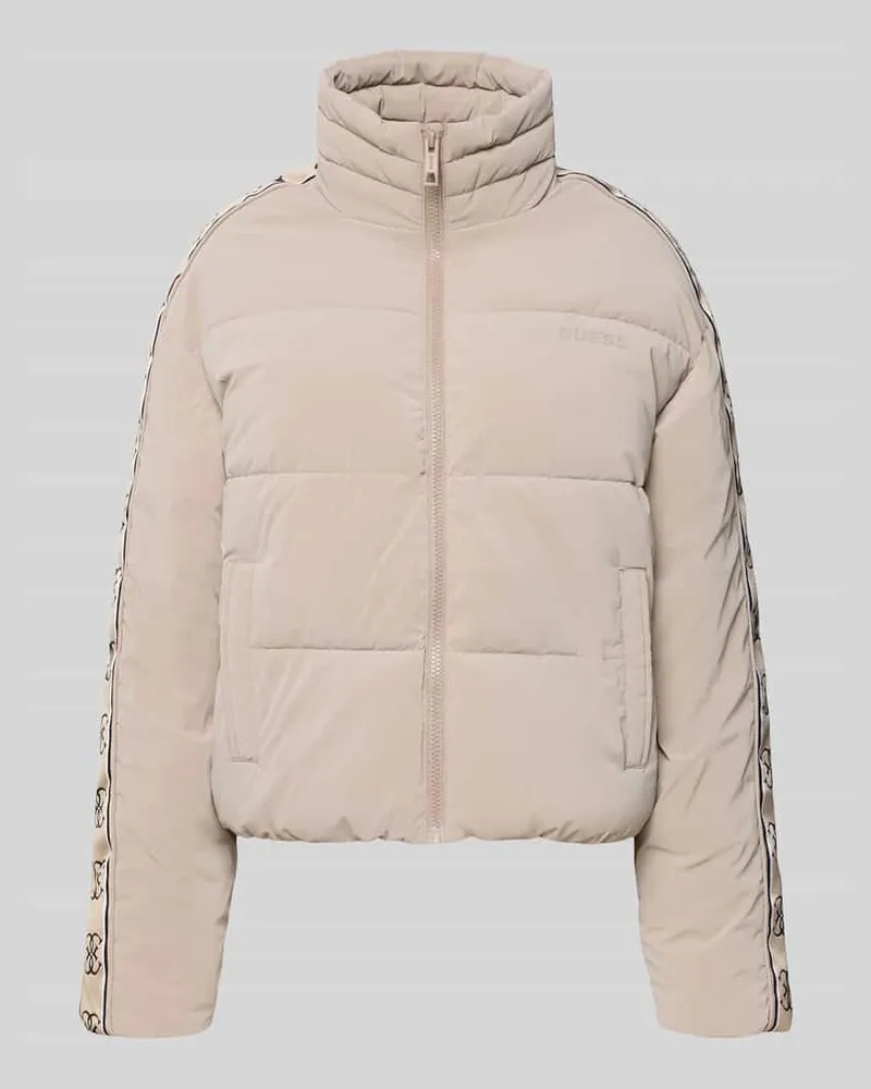 Guess Steppjacke mit Stehkragen Modell 'NEW JEAN Taupe