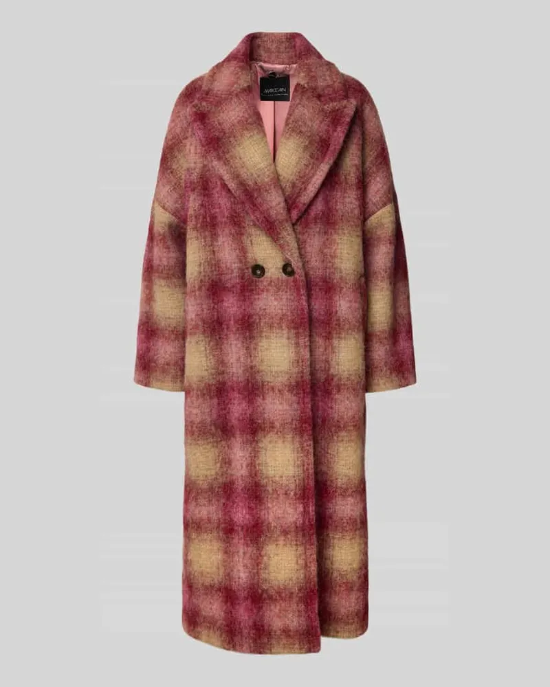 Marc Cain Oversized Mantel mit Schurwoll-Anteil Camel