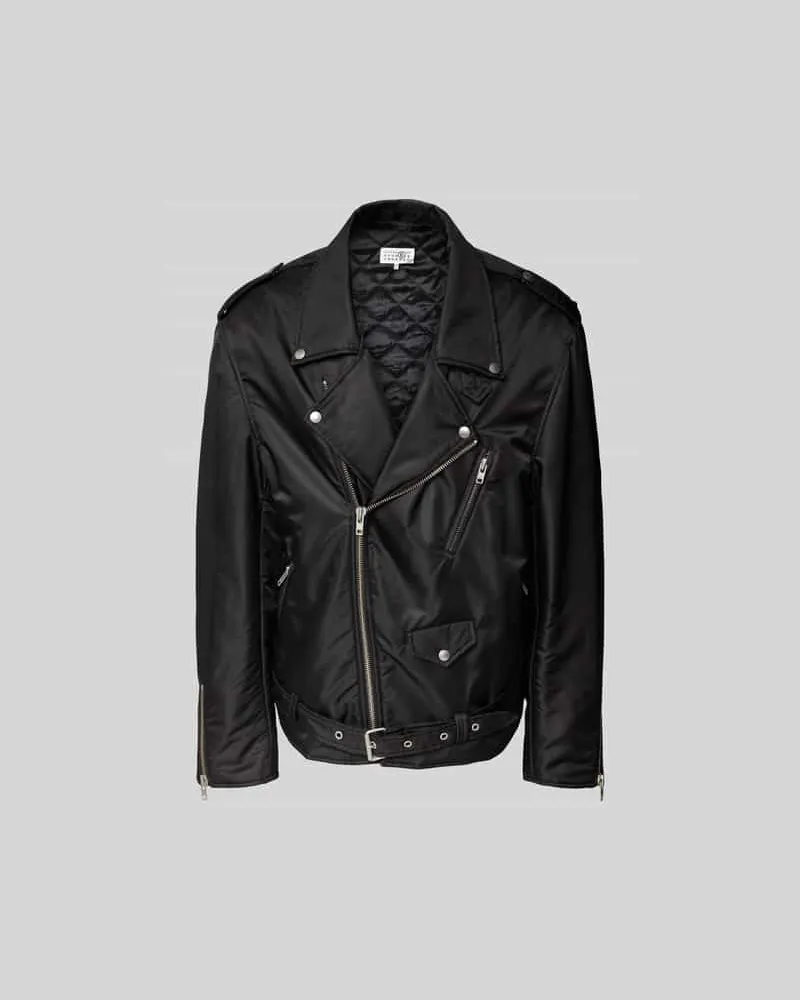 Maison Margiela Jacke mit Reverskragen Black