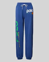 Ralph Lauren Regular Fit Sweatpants mit Label-Print Ocean