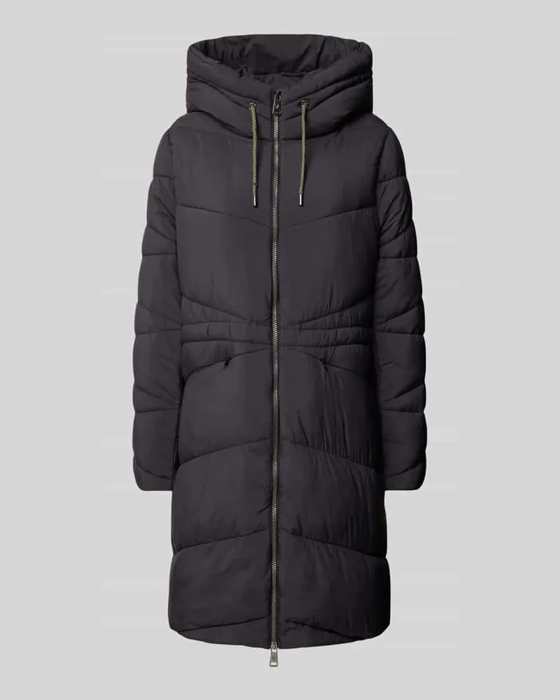 Fuchs Schmitt Steppmantel mit Zweiwege-Reißverschluss Black